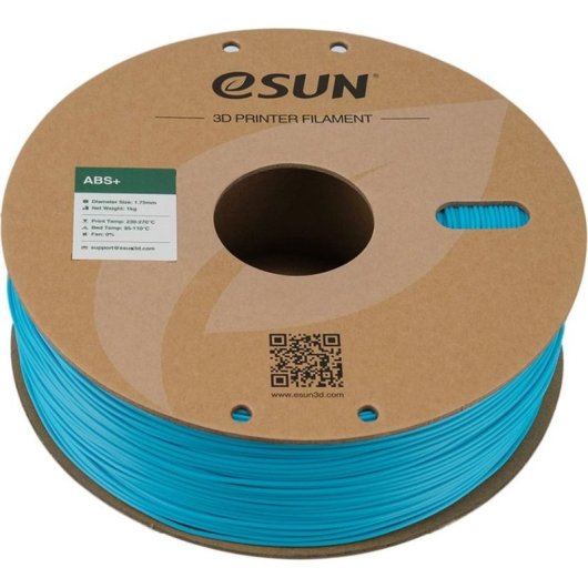 Filamento ABS+ eSUN ABS+175Q-U1P1 Blu 1,75 mm Resistente Facile Stampa