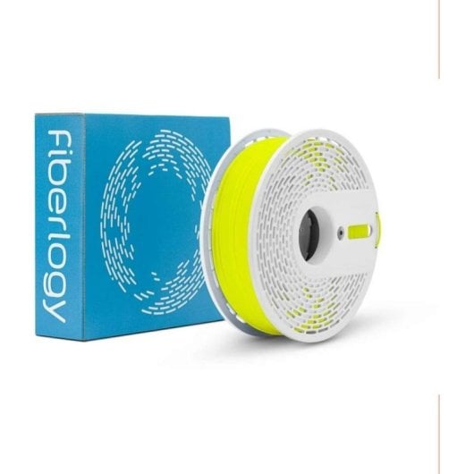 Filamento PLA Fiberlogy Easy PLA Amarillo 1,75 mm Biodegradable Adherencia Precisa