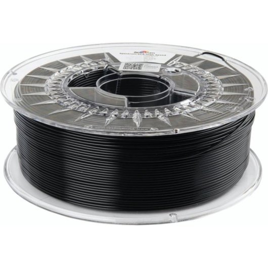 Filamento PLA Spectrum 81071 Preto High Speed 1,75 mm Biodegradável Rápido