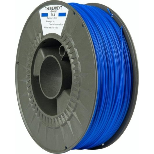 Filament PLA The Filament TF-24004 Blau 1,75 mm Recycling Spule Einfach Druck