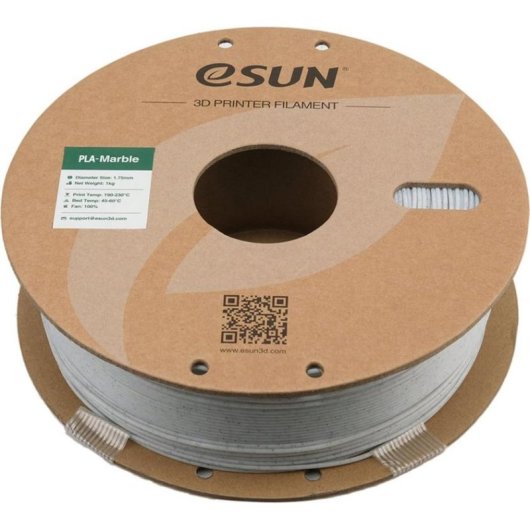 Filamento PLA eSUN PLA-MB175H1P1 Mármore 1,75 mm Acabamento Realista