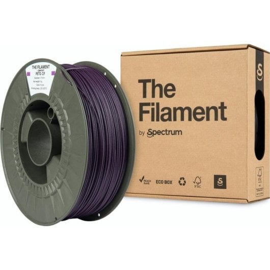Filamento PETG The Filament TF-24111 Viola 1,75 mm Carbonio Alta Resistenza