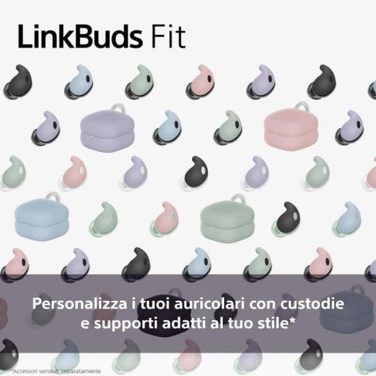 Ohrhöreraufsatz Sony HACLS910NSB Schwarz für LinkBuds Fit Zubehör