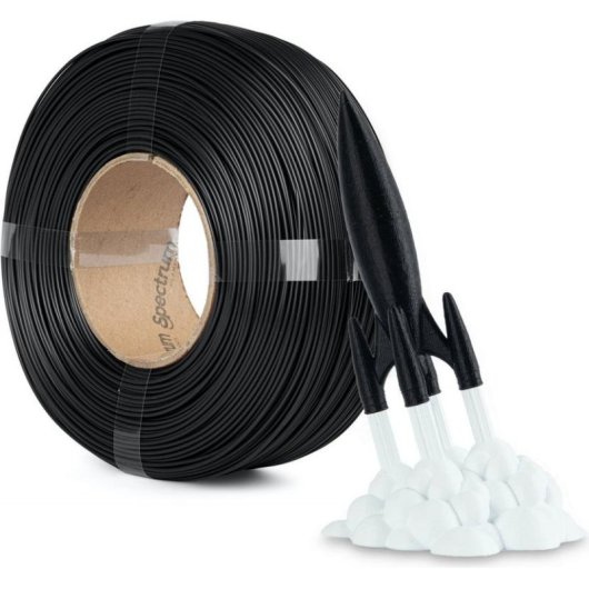 Filamento PLA Spectrum 81283 Nero Refill 1,75 mm Alta Velocità AMS Compatibile