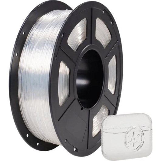 Filamento TPU Anycubic 6974662353115 Transparente 1,75 mm RFID Resistência Óleo