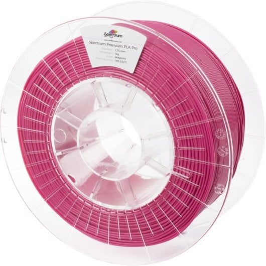 Filamento PLA Pro Spectrum 80134 Rosa 1,75 mm Alta Resistência Impacto