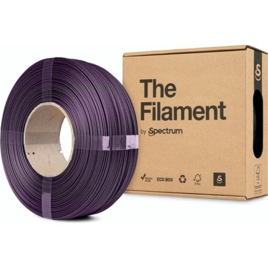 Filamento PETG Carbono The Filament TF-24117 Violeta 1,75 mm Refill Alta Resistencia