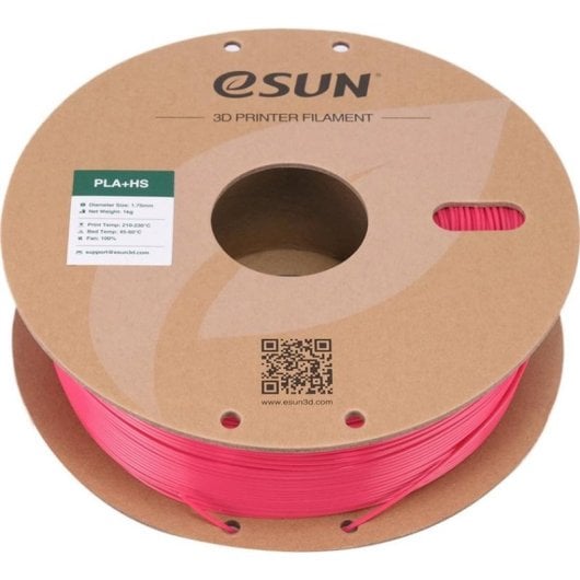 Filament PLA eSUN PLA+HS175O-PP1P1 Rosa 1,75 mm Hochgeschwindigkeit