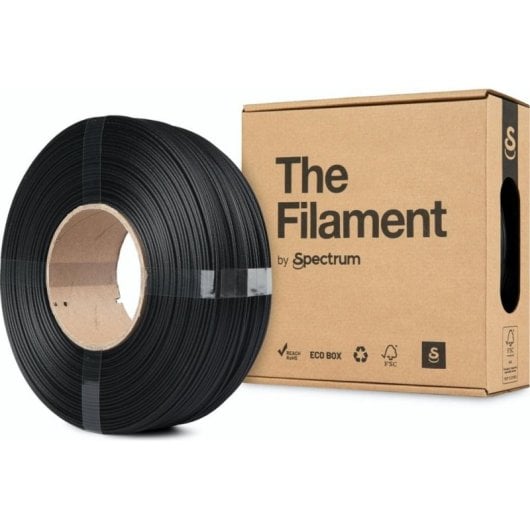 Filamento PLA Carbono The Filament TF-24101 Preto 1,75 mm Refill Mate