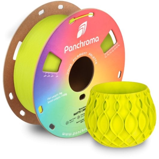 Filament PLA Polymaker Panchroma Matte Vert 1,75 mm Surface Mate Impression Facile