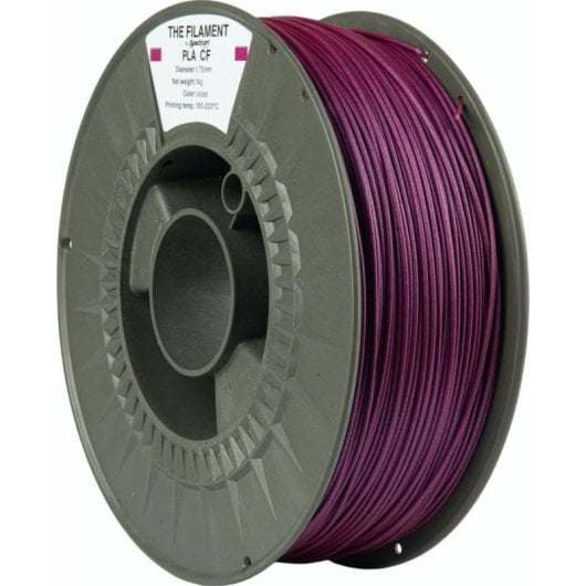 Filamento PLA con Fibra de Carbono The Filament TF-24097 Violeta 1,75 mm Acabado Mate