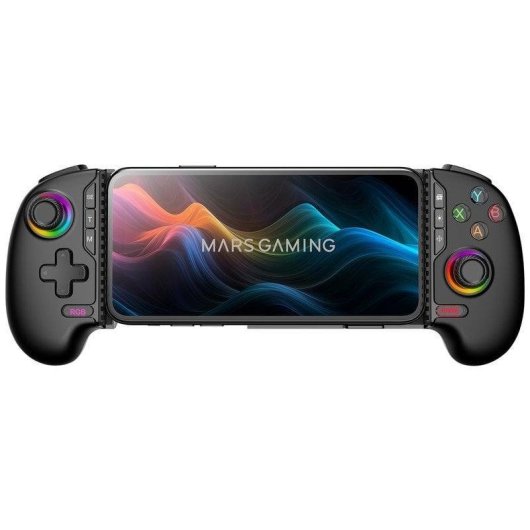 Gamepad Bluetooth Mars Gaming MGPXPRO 7" PS4/Switch/PC/Android/iOS Nero