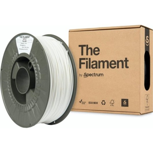 Filament PLA The Filament TF-24030 Weiß 1,75 mm Hochgeschwindigkeit Europäisch