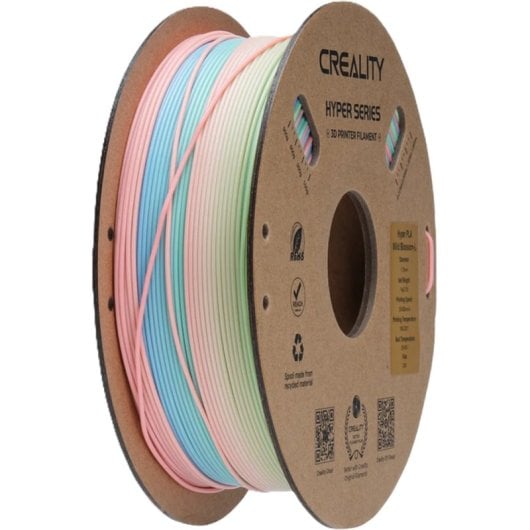 Filamento PLA Creality 3301010426 Rainbow Multicolor 1,75 mm Gradiente Suave