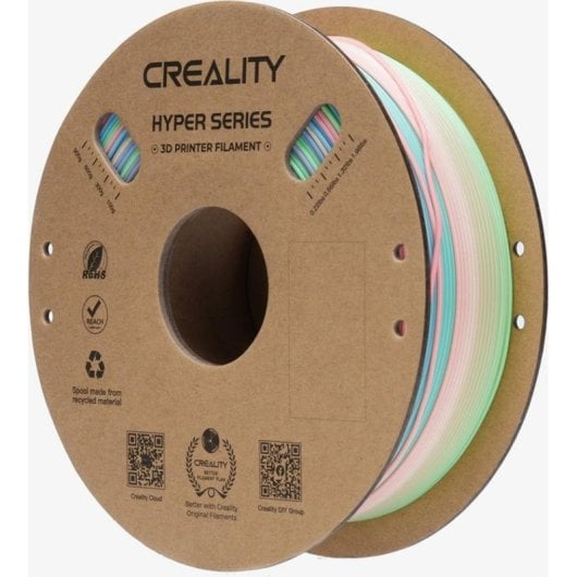 Filamento PLA Creality 3301010426 Rainbow Multicolor 1,75 mm Gradiente Suave