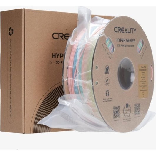 Filamento PLA Creality 3301010426 Rainbow Multicolor 1,75 mm Gradiente Suave