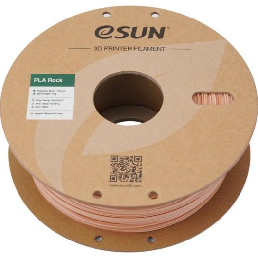 Filamento PLA eSUN PLA-Rock Multicolor 1,75 mm Superficie Effetto Pietra Bicolore
