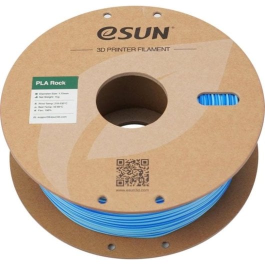 Filamento PLA eSUN PLA-Rock175O-BC1P1 Multicolor 1,75 mm Aspetto Pietra Durevole