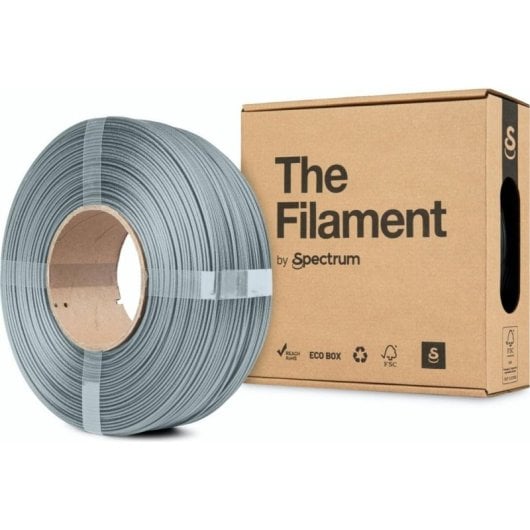 Filamento PLA Carbono The Filament TF-24106 Cinzento Refill 1,75 mm Acabamento Mate