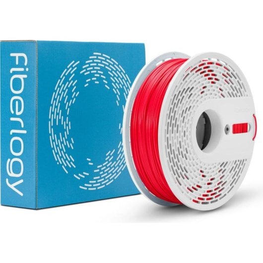 Filamento Impact PLA Fiberlogy PLA-IM-RED-175-085 Vermelho 1,75 mm Alta Resistência