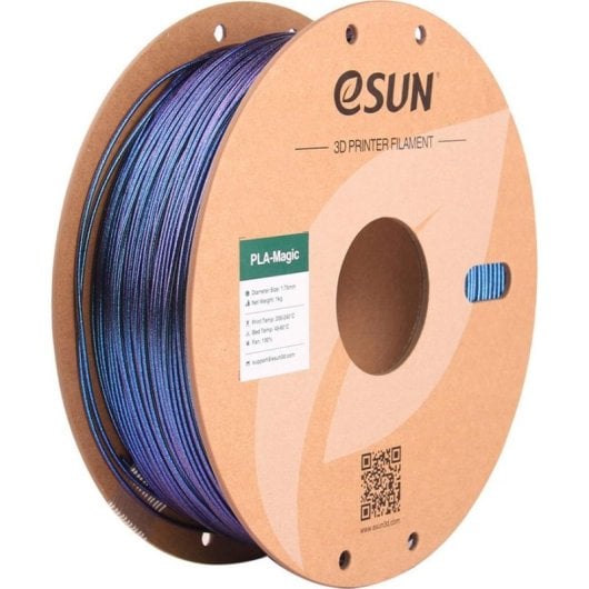 Filamento PLA eSUN Magic Twinkling Multicolor 1,75 mm Doble Tono Brillante