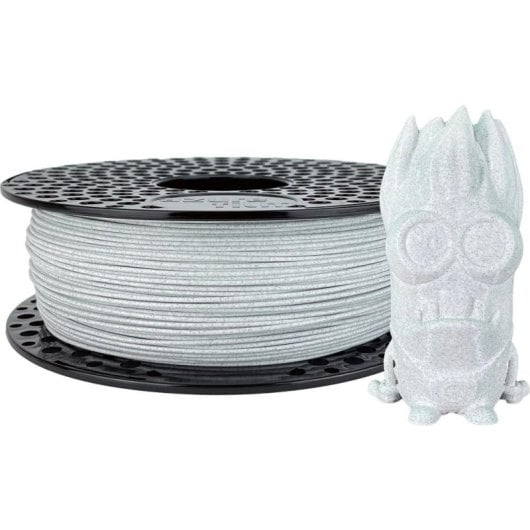 Filamento PLA AzureFilm FP171-9006 Gris Plateado 1,75 mm Alta Resistencia