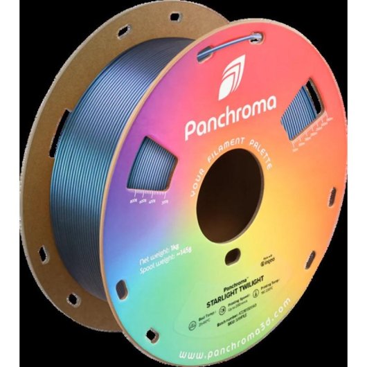 Filament PLA Polymaker Panchroma Starlight Special 1,75 mm Farbwechsel Glanzeffekt