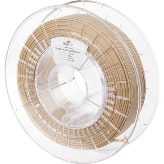 Filamento Madeira Spectrum 80169 Natural 1,75 mm Biodegradável Isolamento