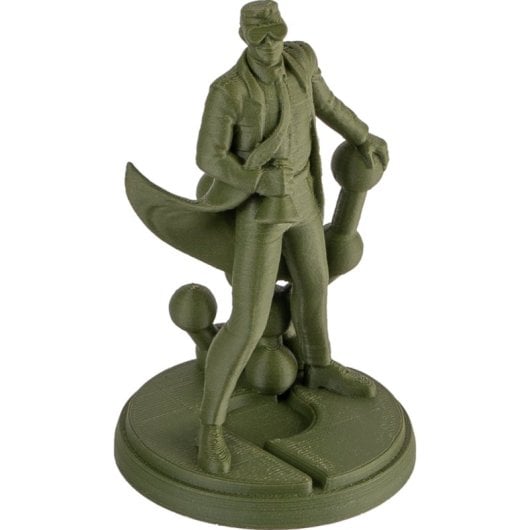 Filamento PLA Polymaker Panchroma Matte Verde 1,75 mm Superficie Opaca Facile Adesione