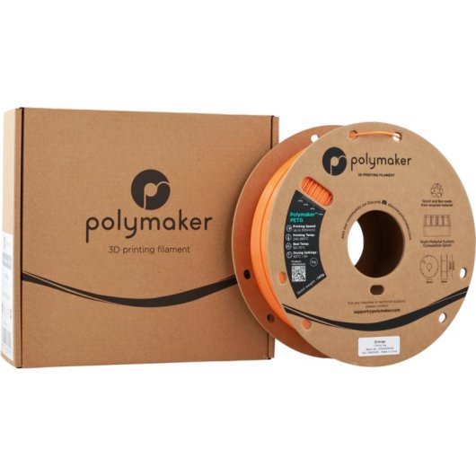 Filamento PETG Polymaker PB05005 Arancione 1,75 mm Alta Velocità UV