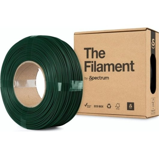Filament PLA The Filament TF-24080 Vert 1,75 mm Refill Haute Vitesse
