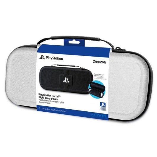 Funda de proteção Nacon PlayStation Portal rígida branca resistente