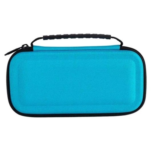 Funda Nacon SWITCH2POUCHBLUE para Nintendo Switch Lite Azul com suporte para jogos