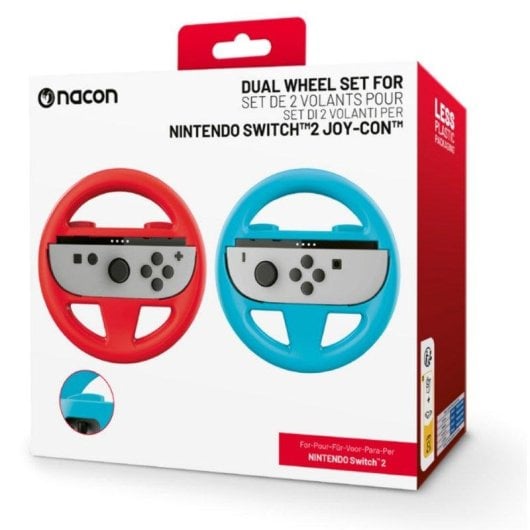 Volant Nacon NA028249 Nintendo Switch 2 Rouge ergonomique