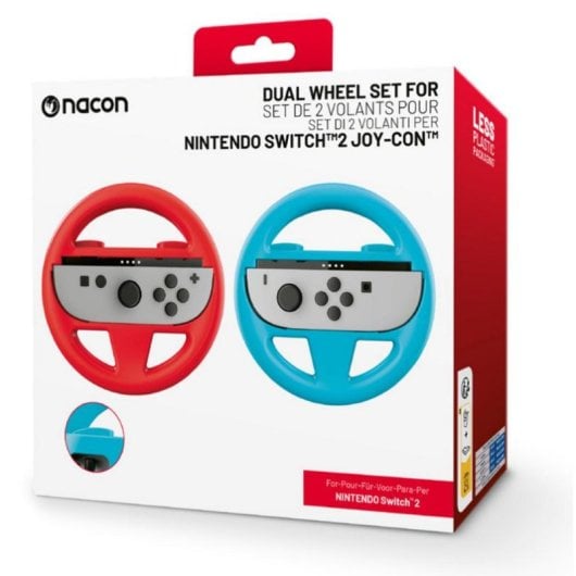 Volant Nacon NA028249 Nintendo Switch 2 Rouge ergonomique