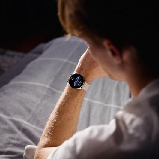 OnePlus Watch Lite Bluetooth GPS 45mm AMOLED Argent Taille Unique IP68 5ATM SpO2 Pulsomètre