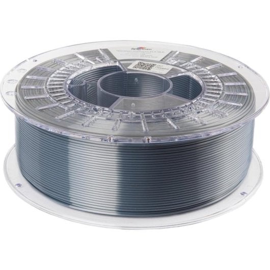 Filament PLA Spectrum 80444 Grau Seidenglanz 1,75 mm Geringe Schichten-Sichtbarkeit