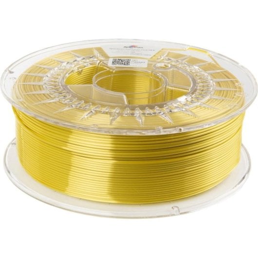Filamento PLA Spectrum 80267 Amarelo 1,75 mm Brilho Sedoso Anticontracção