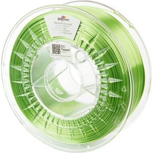 Filamento PLA Spectrum 80511 Verde 1,75 mm Satinato Alta Visibilità Ridotta Strati