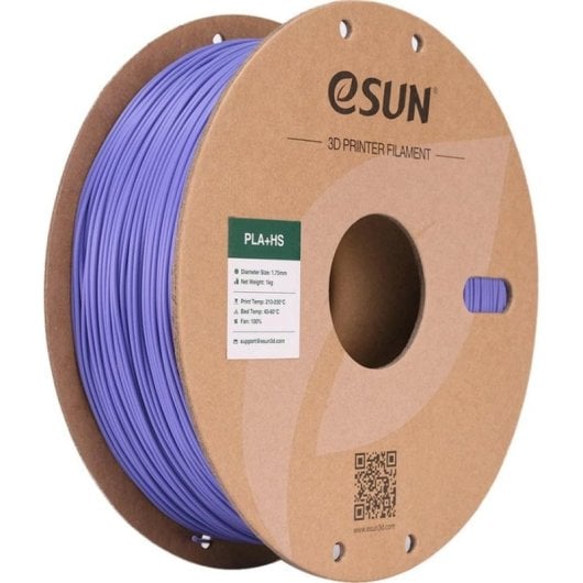 Filament PLA eSUN PLA+HS175O-VP1P1 Violet 1,75 mm Haute Vitesse Haute Qualité