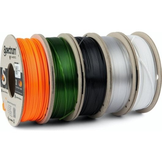Filamento PCTG Spectrum 80751 Set Multicolore 1,75 mm Bobine Cartone Eco