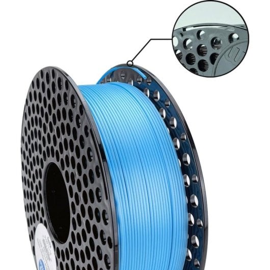 Filamento PLA AzureFilm FL171-5015 Blu 1,75 mm Finitura Setosa Facile Stampa