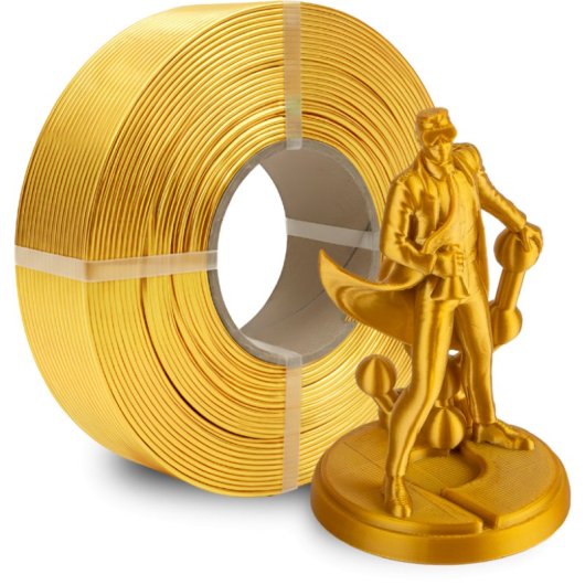 Filament PLA Polymaker Panchroma Matte Gold 1,75 mm Refill Seidenglanz Einfache Anwendung