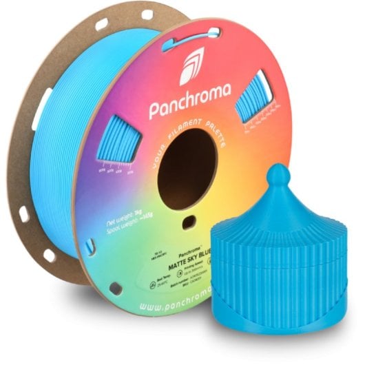 Filamento PLA Polymaker Panchroma Mate Azul 1,75 mm Acabado Profesional