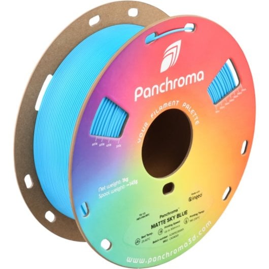 Filamento PLA Polymaker Panchroma Mate Azul 1,75 mm Acabado Profesional