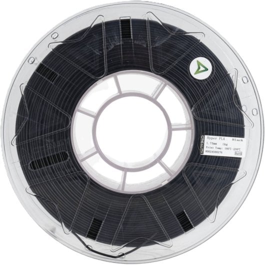 Filamento PLA Creality Hyper PLA Preto 1,75 mm RFID Alta Velocidade