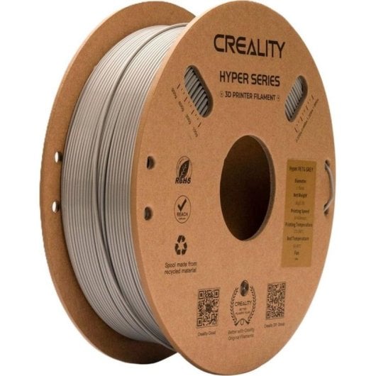 Filamento PETG Creality Hyper 3301030068 Grigio 1,75 mm Alta Velocità