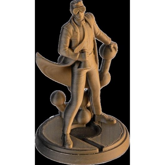 Filament PLA bicolore multicolore Panchroma Dual de Polymaker, 1,75 mm, finition mate.