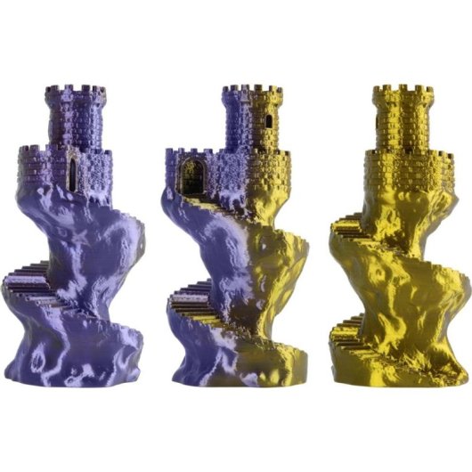 Filamento PLA Spectrum 81405 Magic Silk Multicolor 1,75 mm Brillante Fácil Impresión