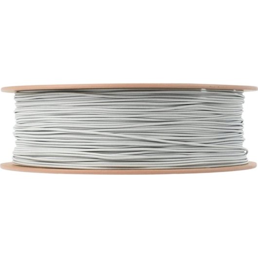Filamento TPU Flexible eSUN TPU-LW Gris Plateado 1,75 mm Ligereza Ajustable